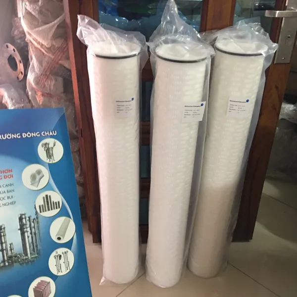 Lõi lọc giấy xếp lưu lượng lớn Universal Highflow 40 inch
