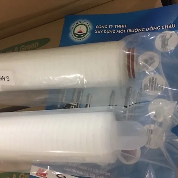 Lõi lọc giấy xếp MP - 5 Micron - 20 Inch Oring 222 Đầu Nhọn