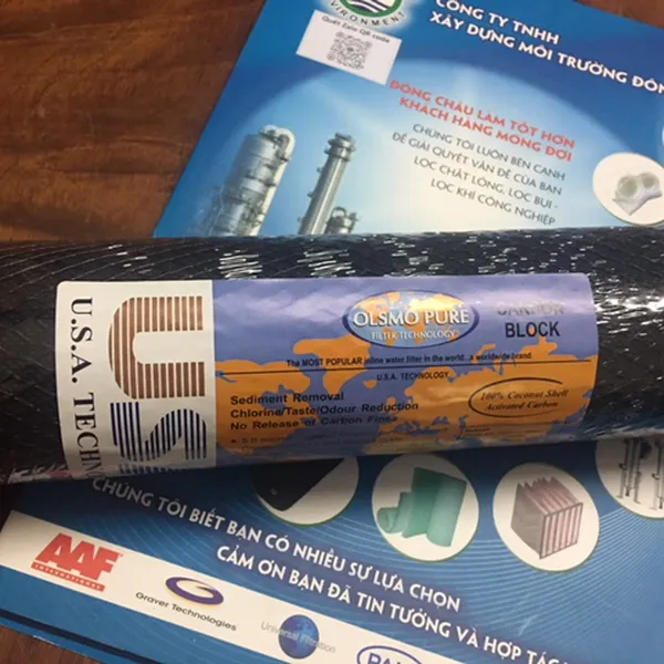 Lõi Lọc Than CTO Màu Đen Olsmopure