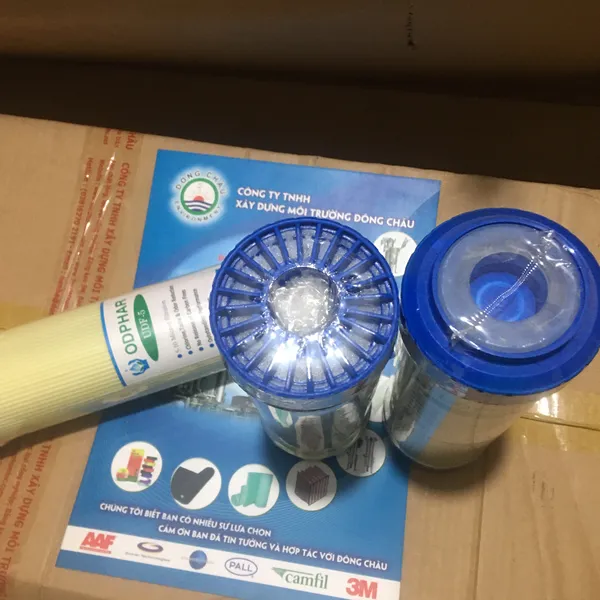 Lõi lọc than hoạt tính vỏ nhựa GAC UDF 10 inch