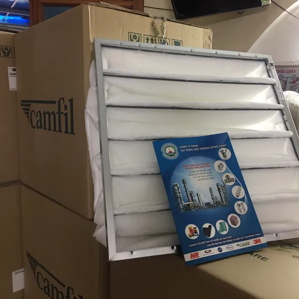 Khung lọc khí camfil G4 dạng túi lọc thô