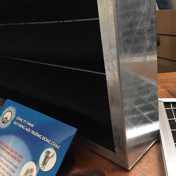 Khung than hoạt tính dạng pleat hấp thụ mùi hóa chất