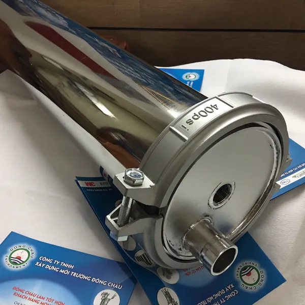 Vỏ Màng RO 8040 Inox 304 400 Psi