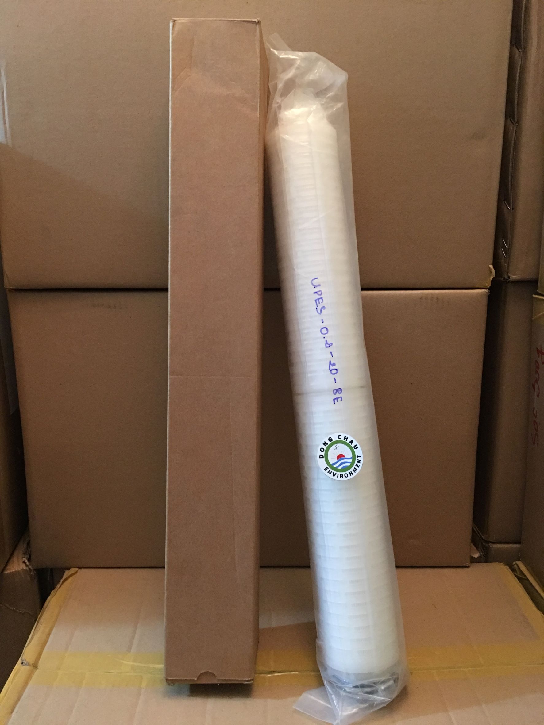 Lõi lọc giấy xếp PES 0.2 micron 20 inch oring