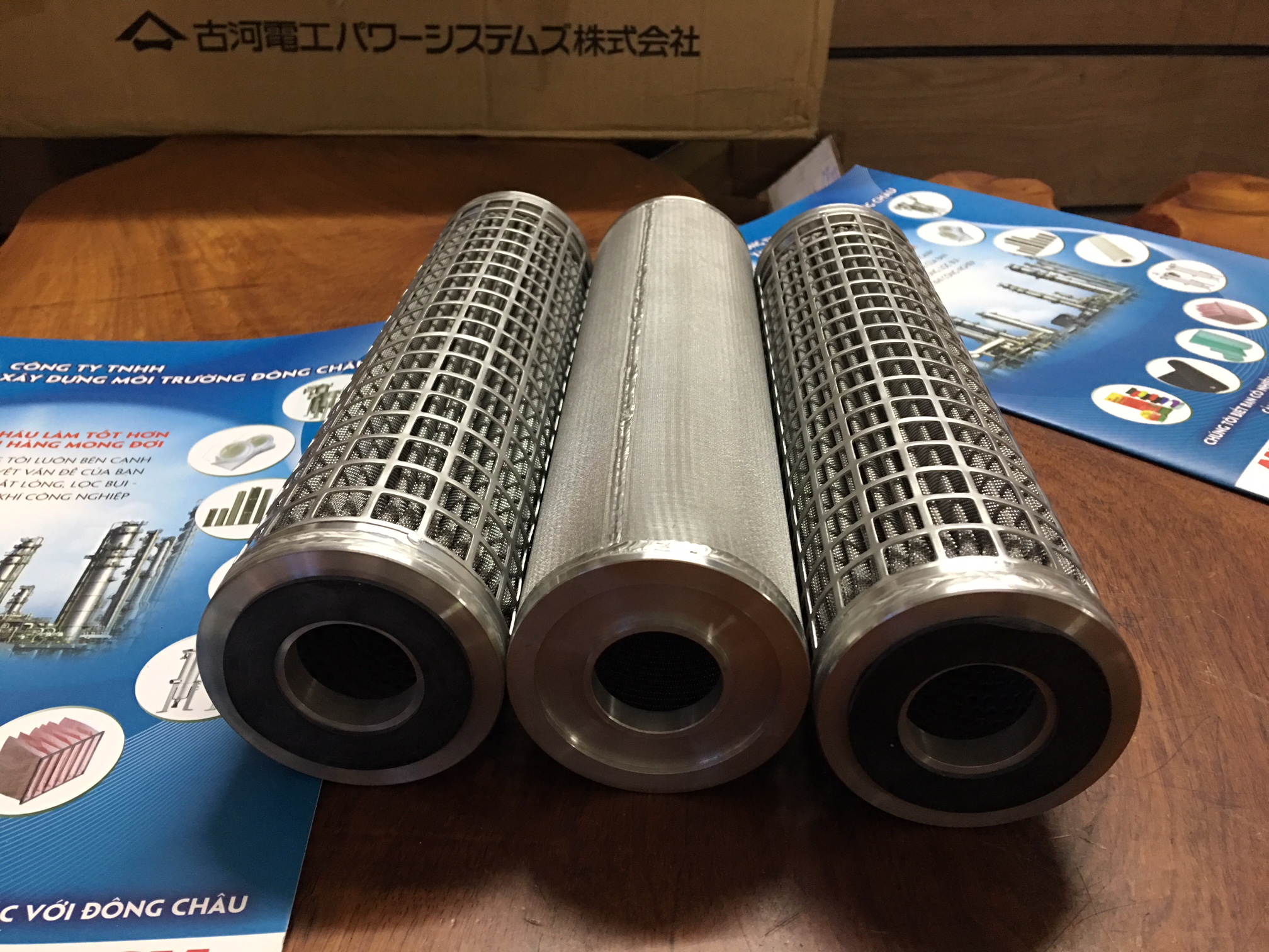 Lõi lọc inox 304 Universal 10 inch dạng gấp nếp