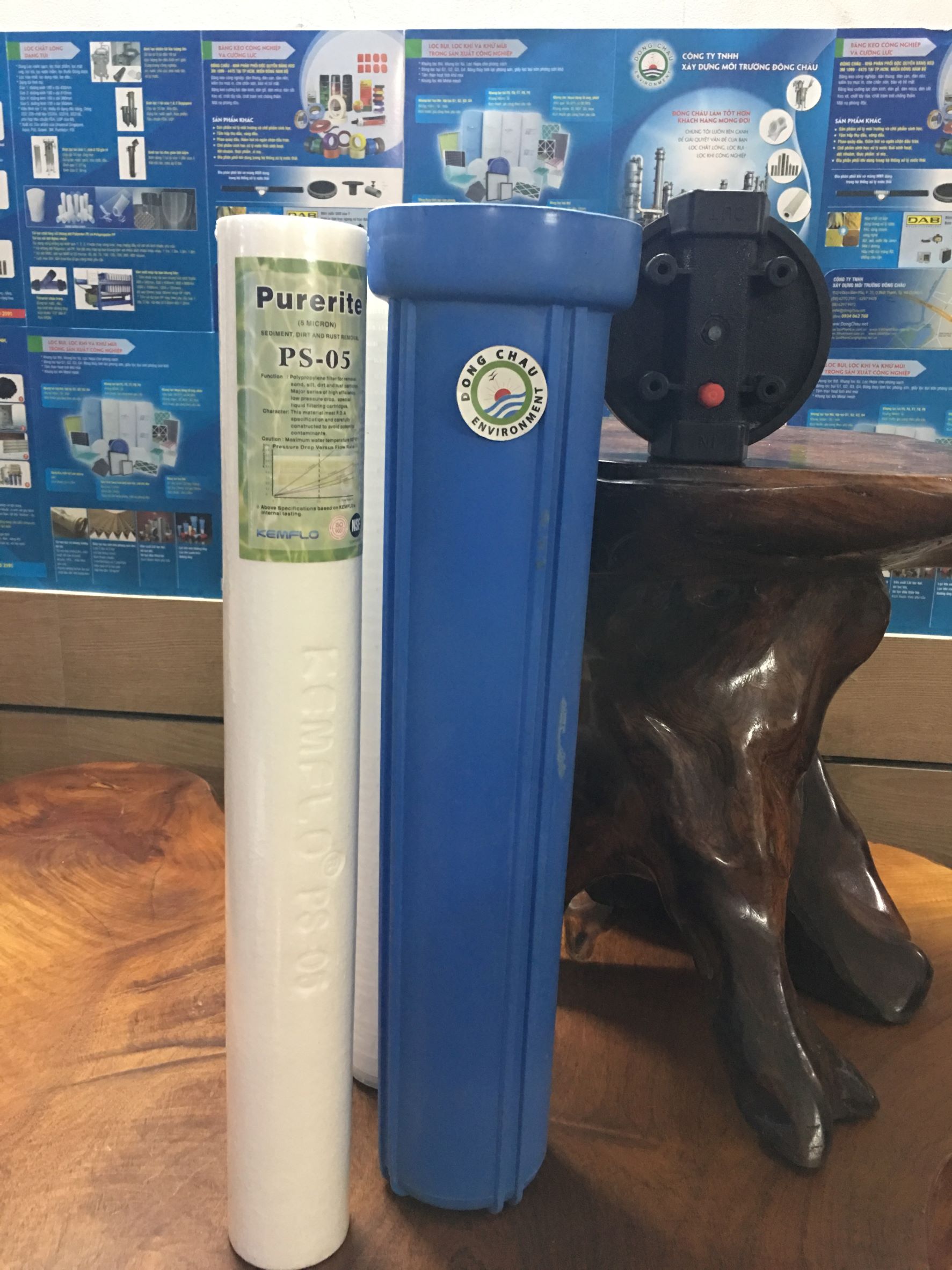 Lõi lọc nén 5 micron 20 inch của purerite