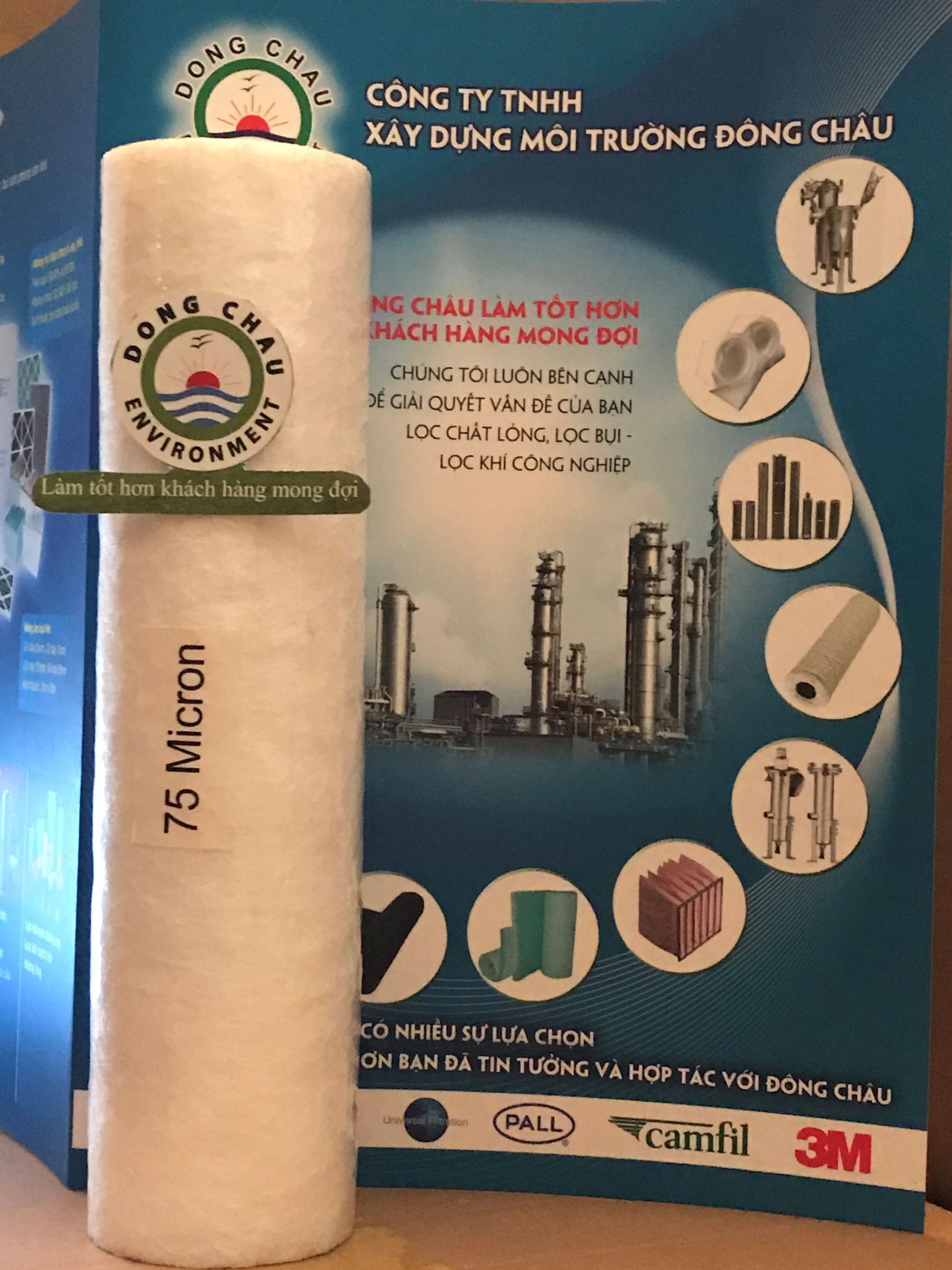 Lõi lọc nén 75 micron 10 inch