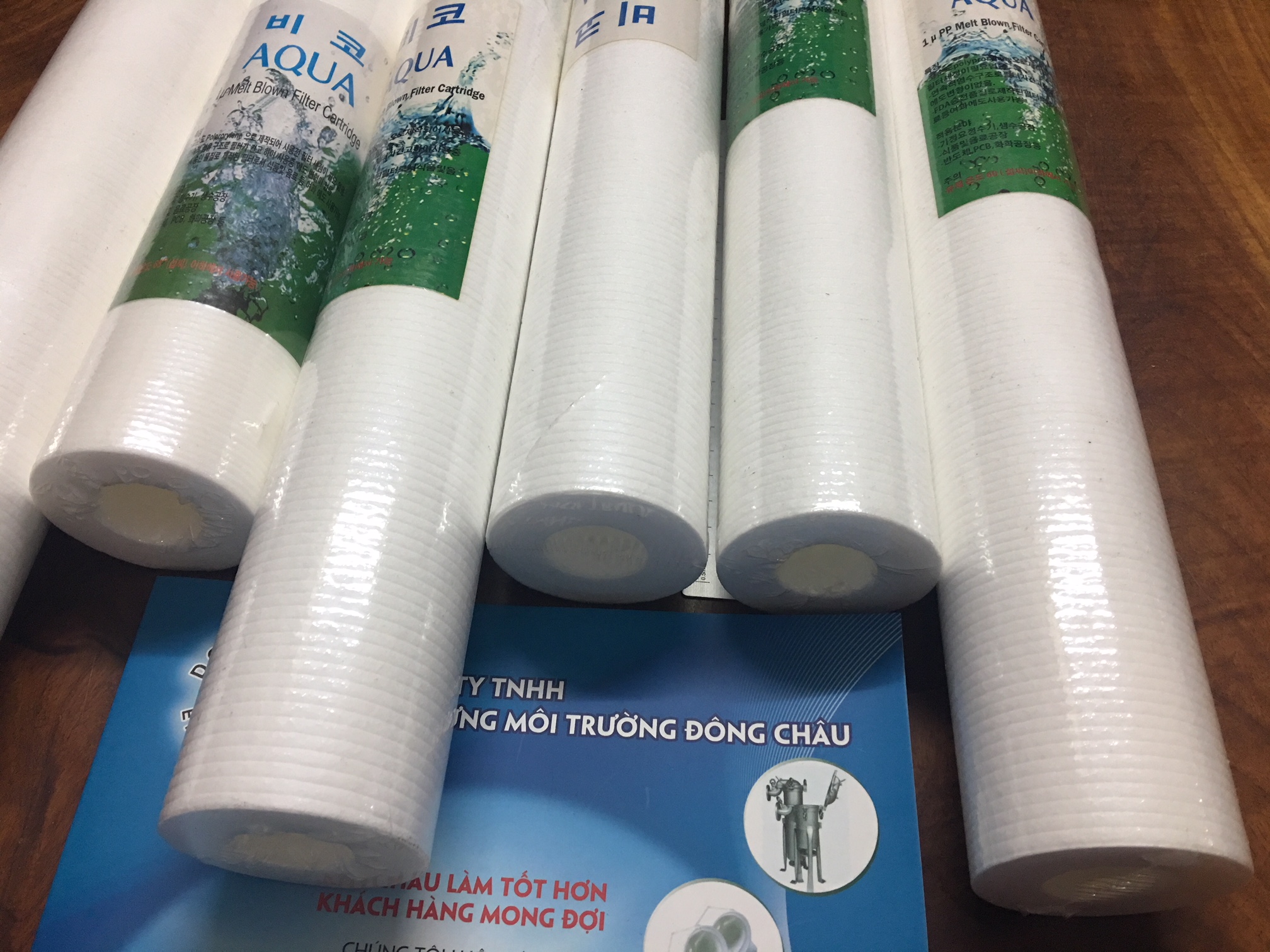 Lõi lọc nén gòn Aqua sọc khía 2mm