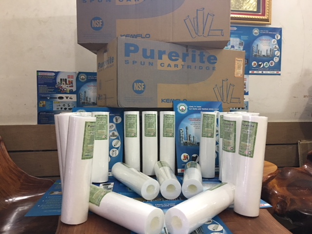 Lõi lọc nén Kemflo Purerite 10 inch Đài Loan