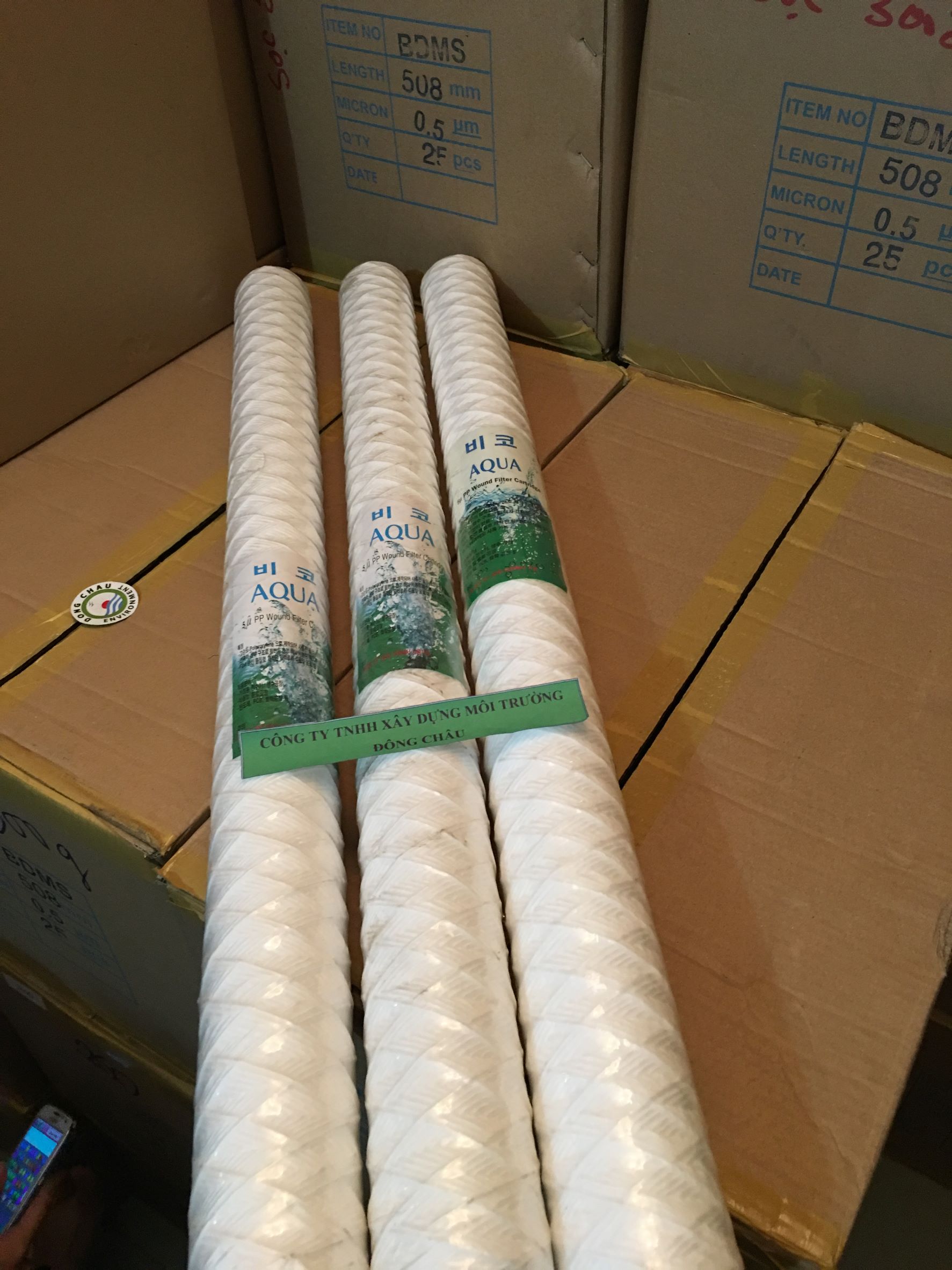 Lõi lọc sợi Aqua 5 micron 30 inch