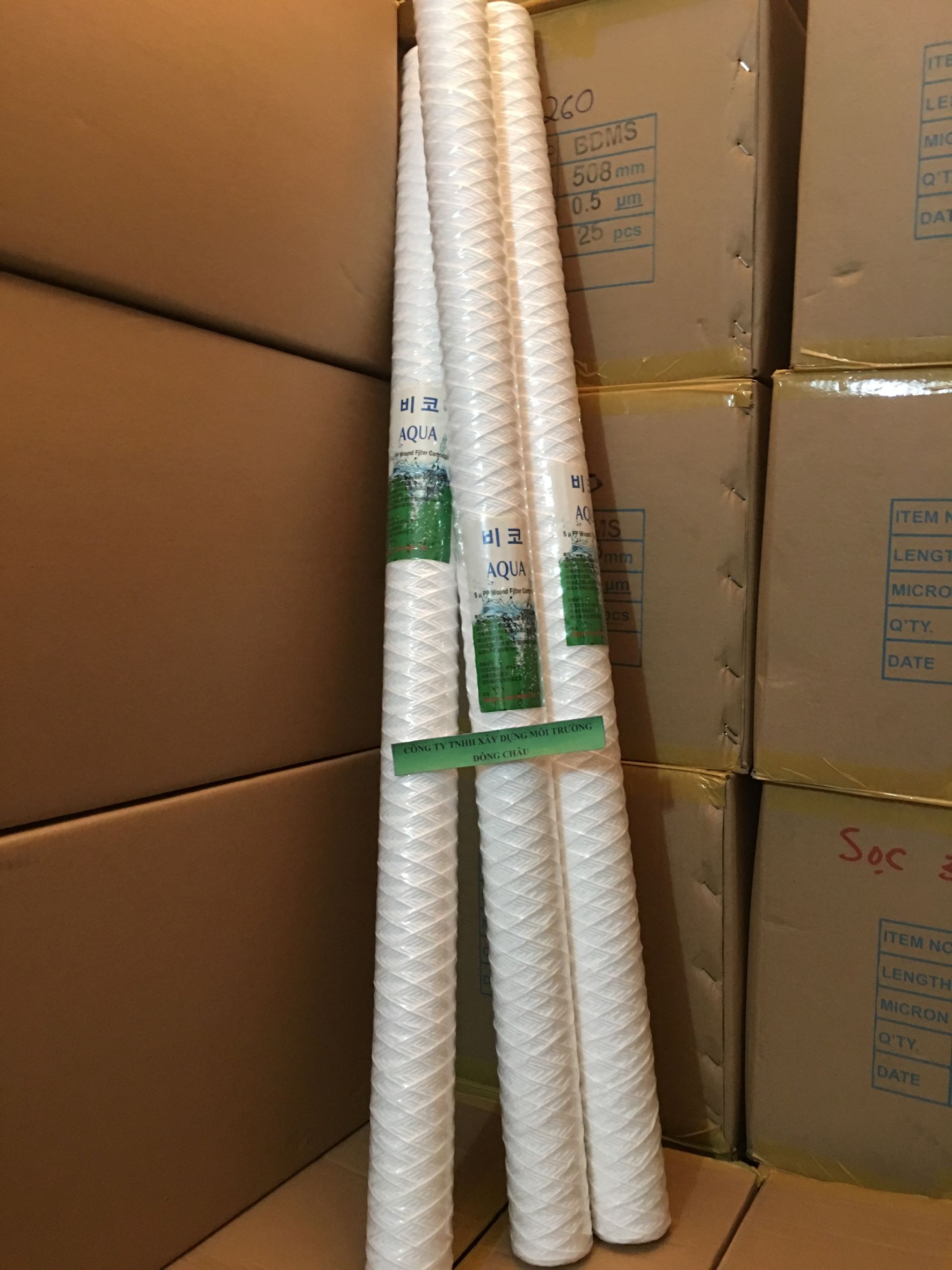 Lõi lọc sợi Aqua 5 micron 40 inch