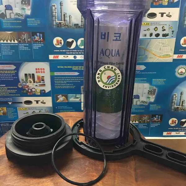 Cốc lọc nhựa trong 10 inch