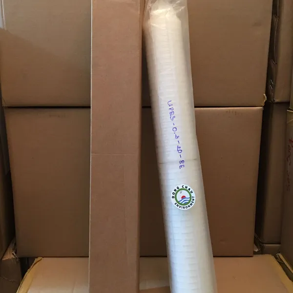 Lõi lọc giấy xếp PES 0.2 micron 20 inch oring