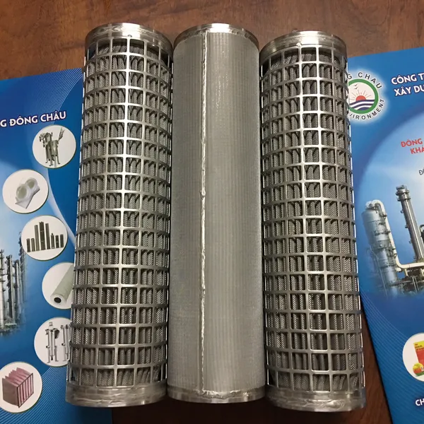 Lõi lọc inox 304 Universal 10 inch dạng gấp nếp