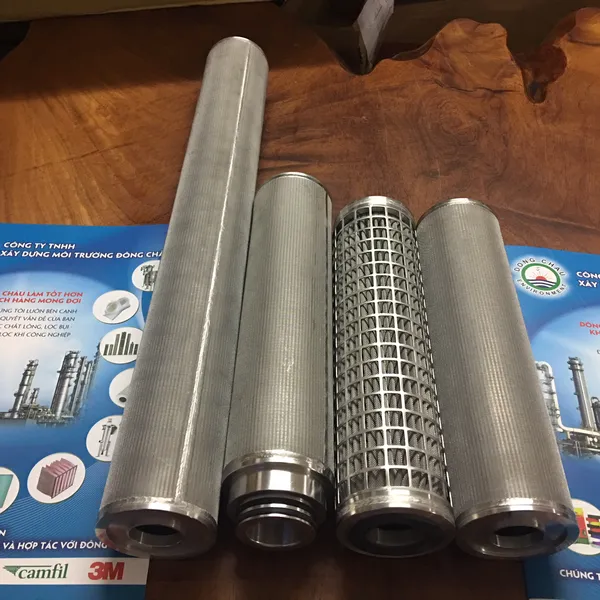 Lõi lọc inox 304 Universal 10 inch dạng gấp nếp