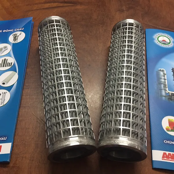 Lõi lọc inox 304 Universal 10 inch dạng gấp nếp