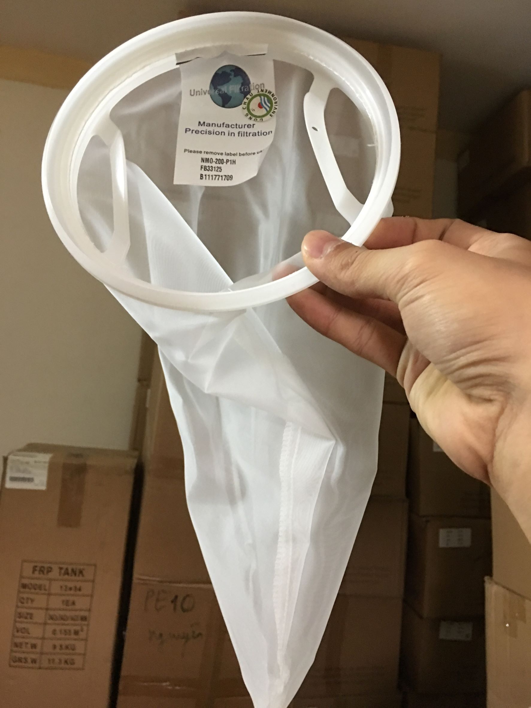 Túi lọc NMO 200 micron size 1