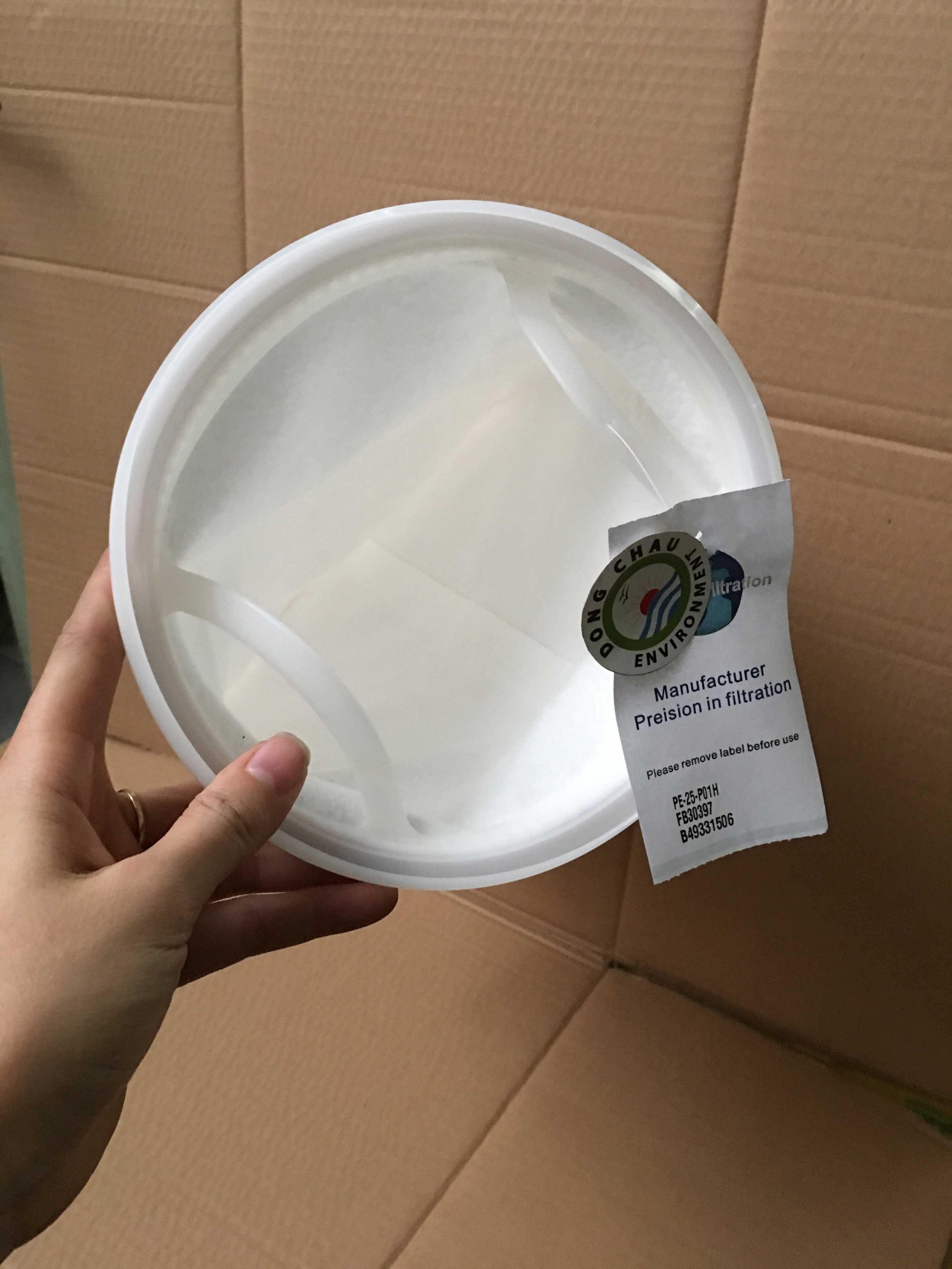 Túi lọc PE 25 micron size 1