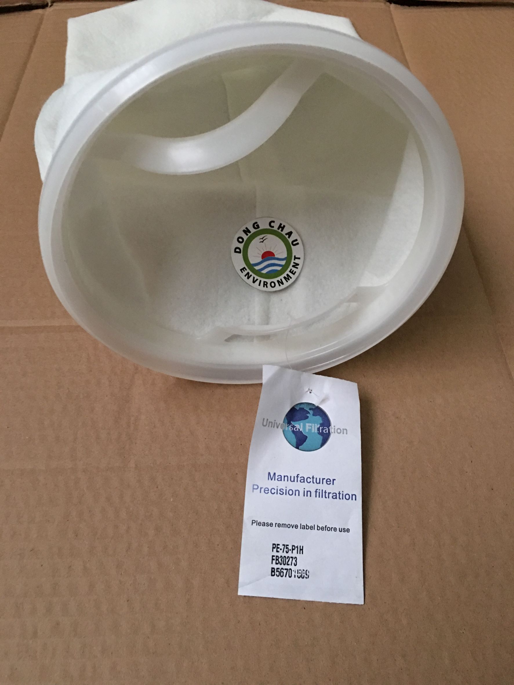 Túi lọc PE 75 micron size 1