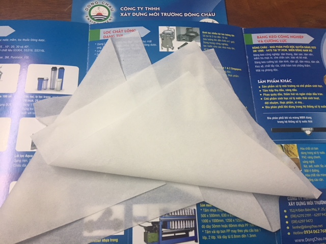 Giấy lọc dầu chiên dầu ăn