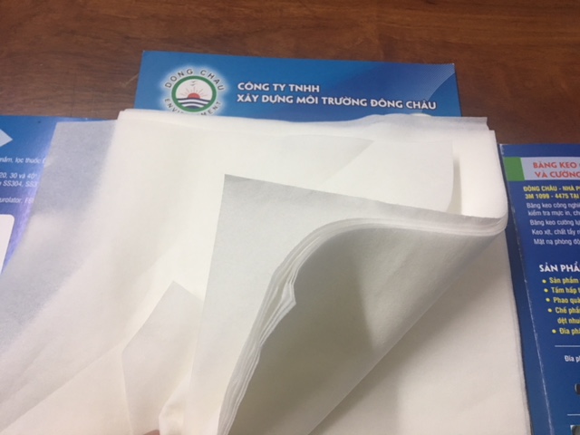 Giấy lọc dầu chiên dầu ăn