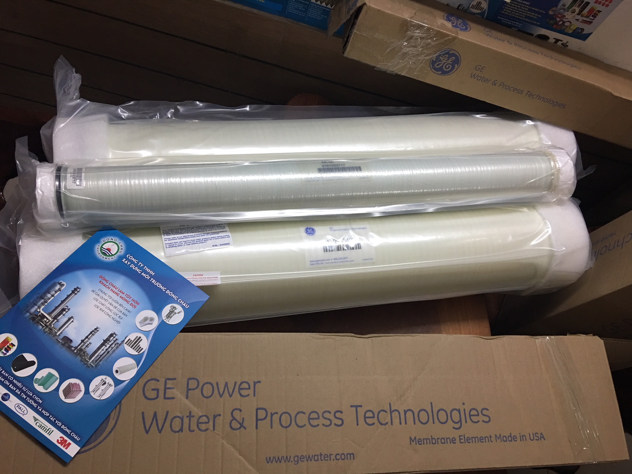 Màng RO AK400 GE Áp Thấp Sản Xuất Tại Mỹ
