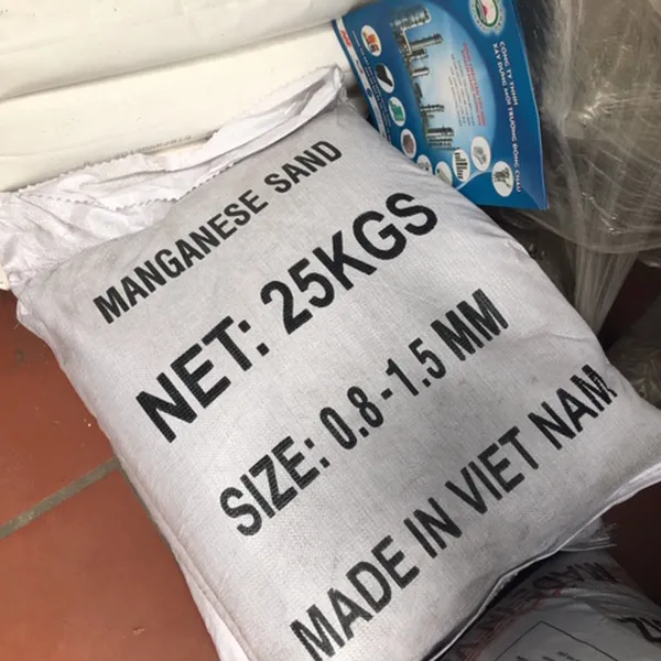Cát Mangan xử lý nước
