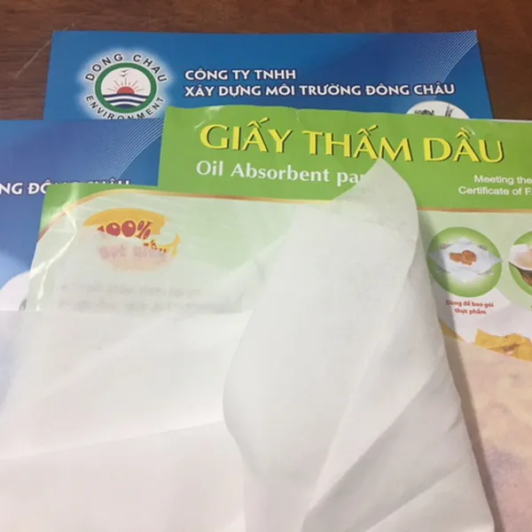 Giấy lọc dầu chiên dầu ăn