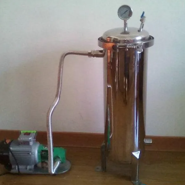 Bình lọc túi lọc dầu bôi trơn