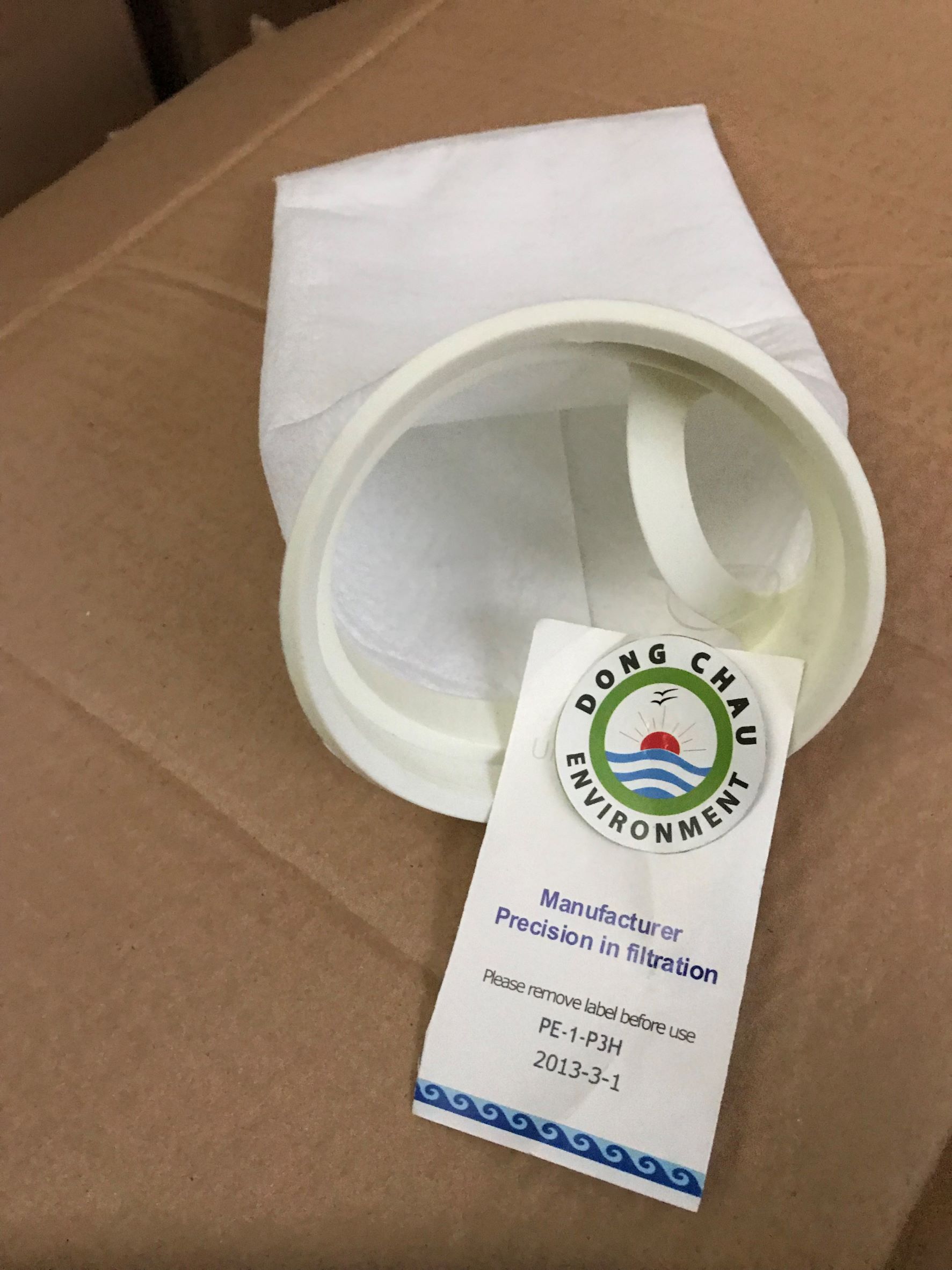 thông tin mã hàng Túi lọc PE 1 micron size 3