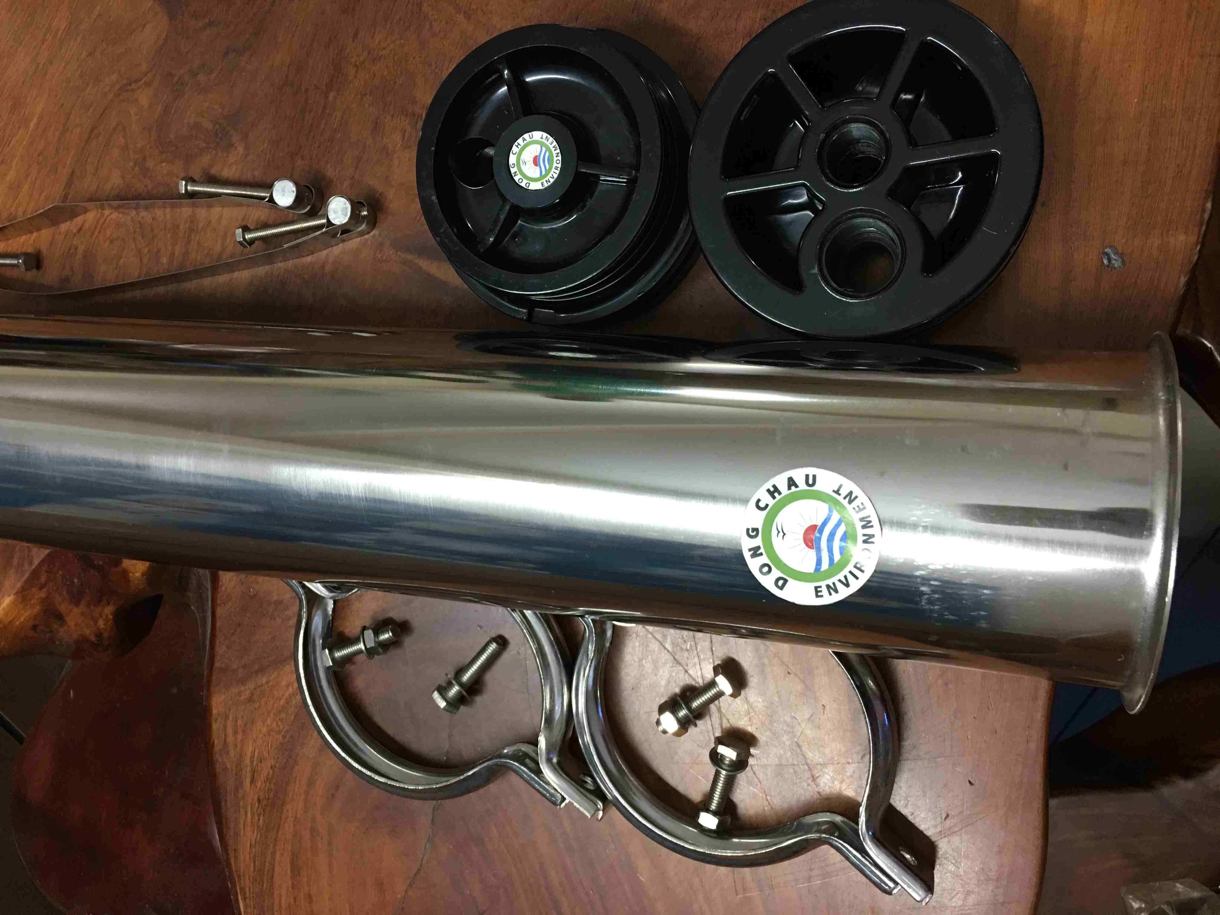 cấu tạo bên trong Vỏ Màng RO Inox 4040