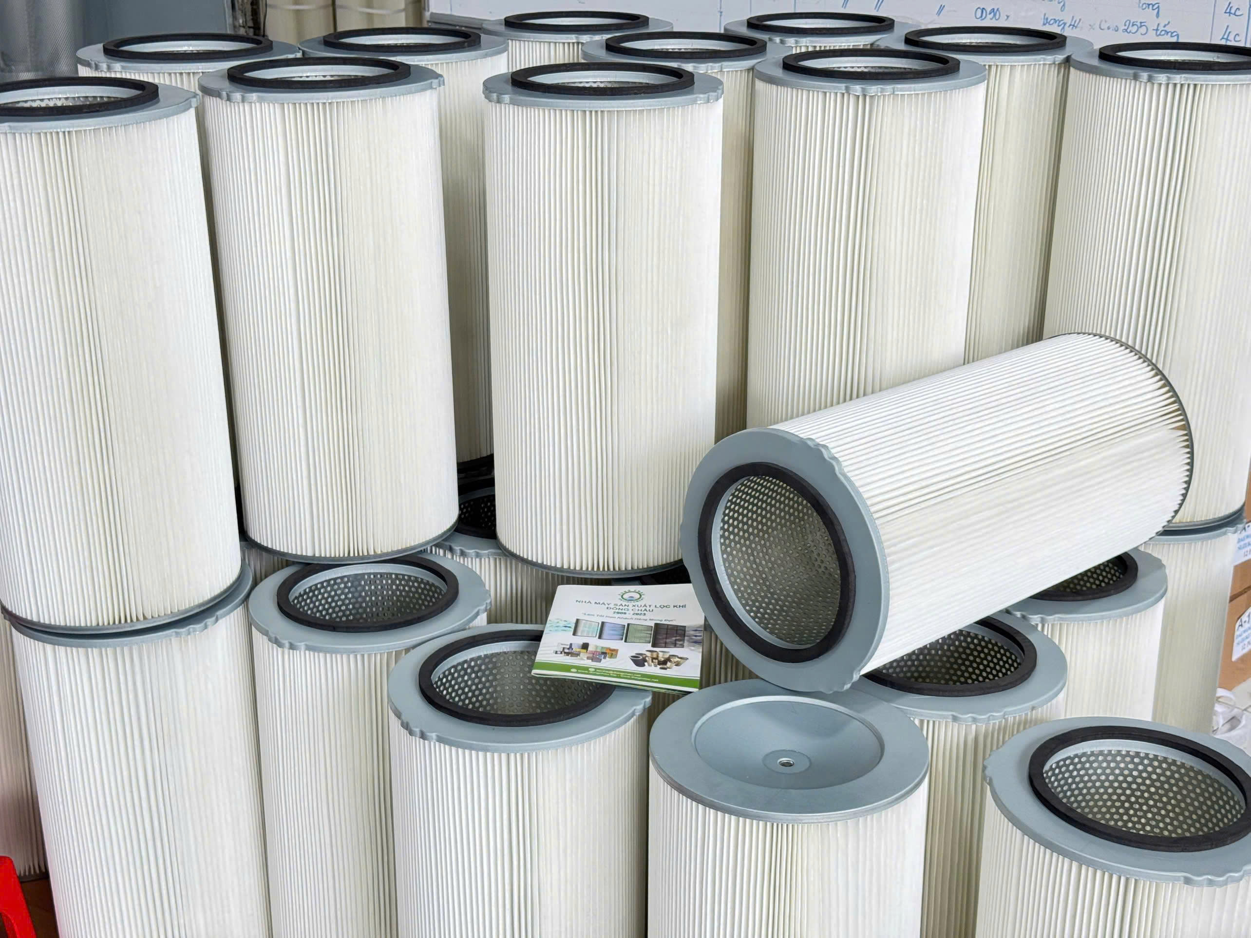 Phin lọc bụi khóa ngàm nắp 3 ngấn
