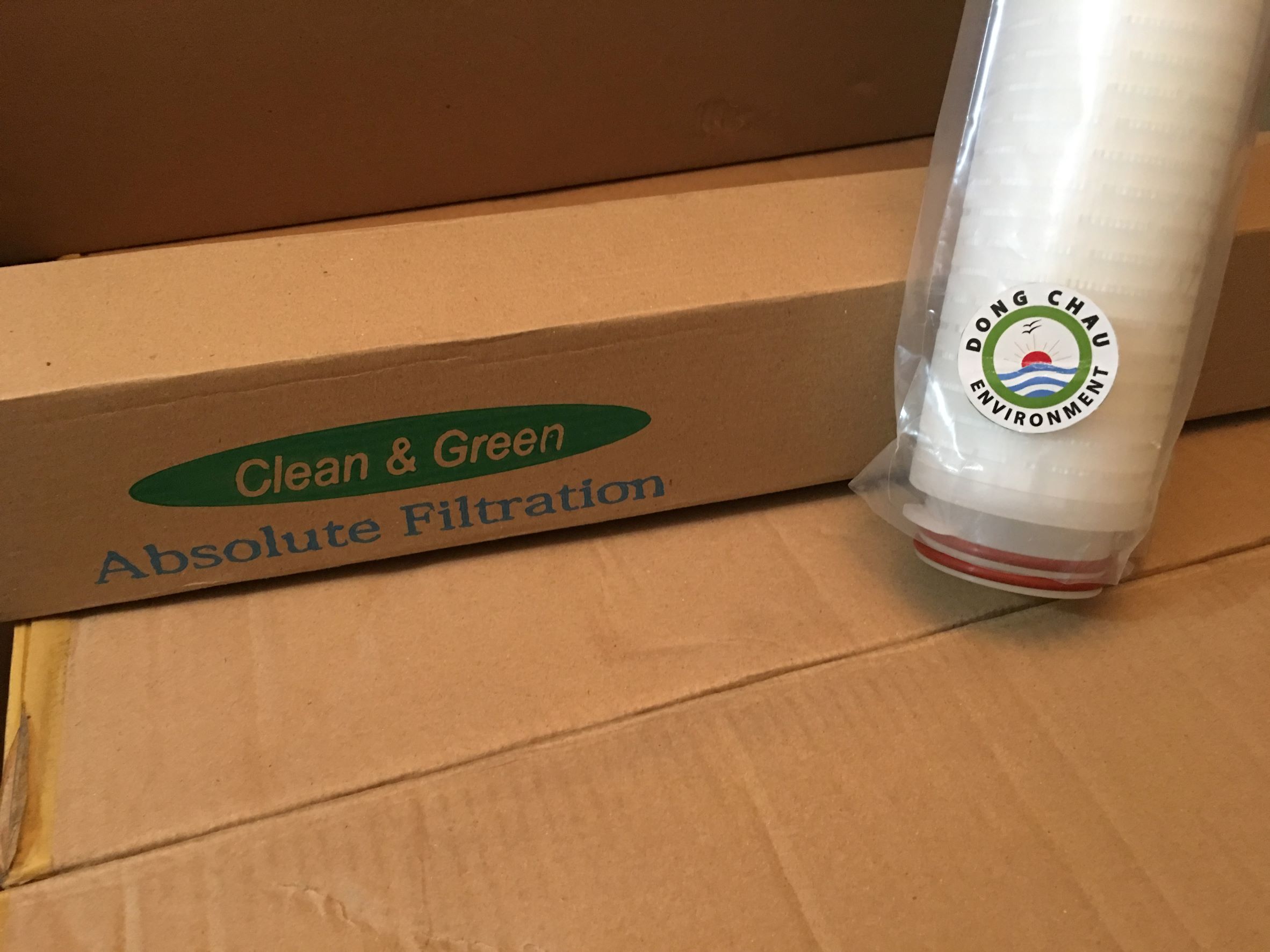 đầu oring Lõi lọc giấy xếp 0.5 micron 30 inch oring 226