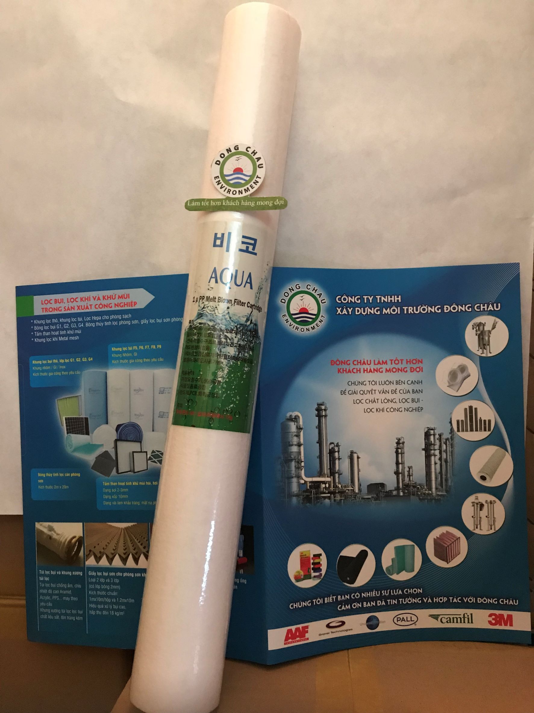 Lõi lọc nén 1 micron 20 inch