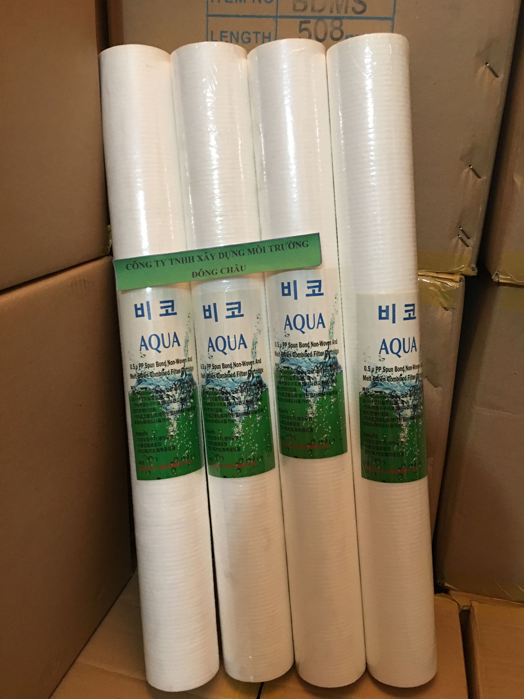 Lõi lọc nén aqua 0.5 micron 20 inch