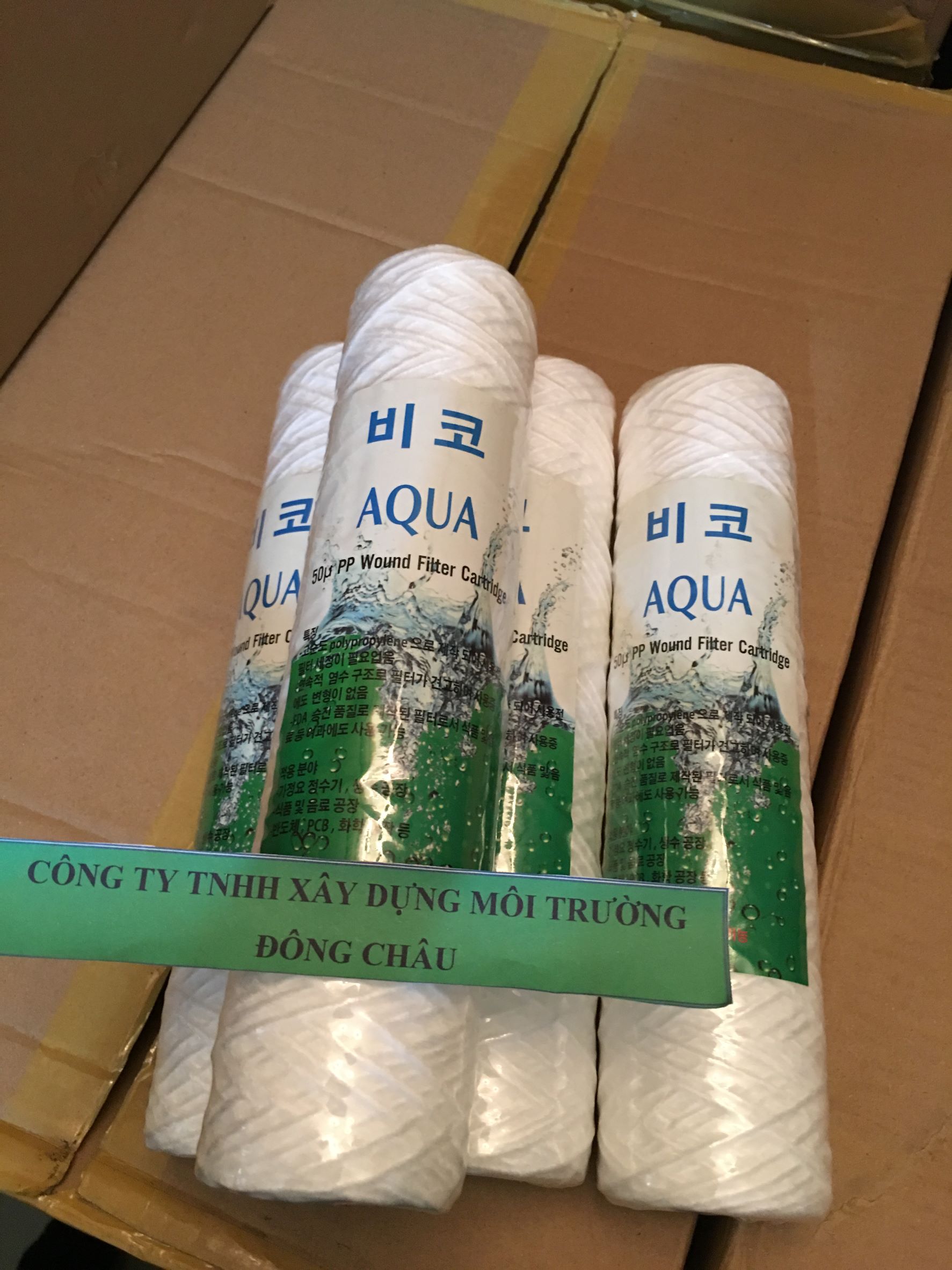 Lõi lọc sợi Aqua 50 micron 10 inch