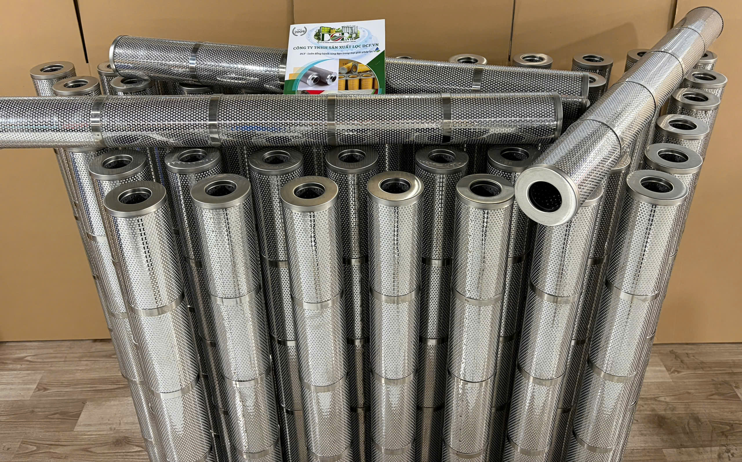 Lõi lọc tách dầu – nước DCF.vn | Inox phủ PTFE/Teflon