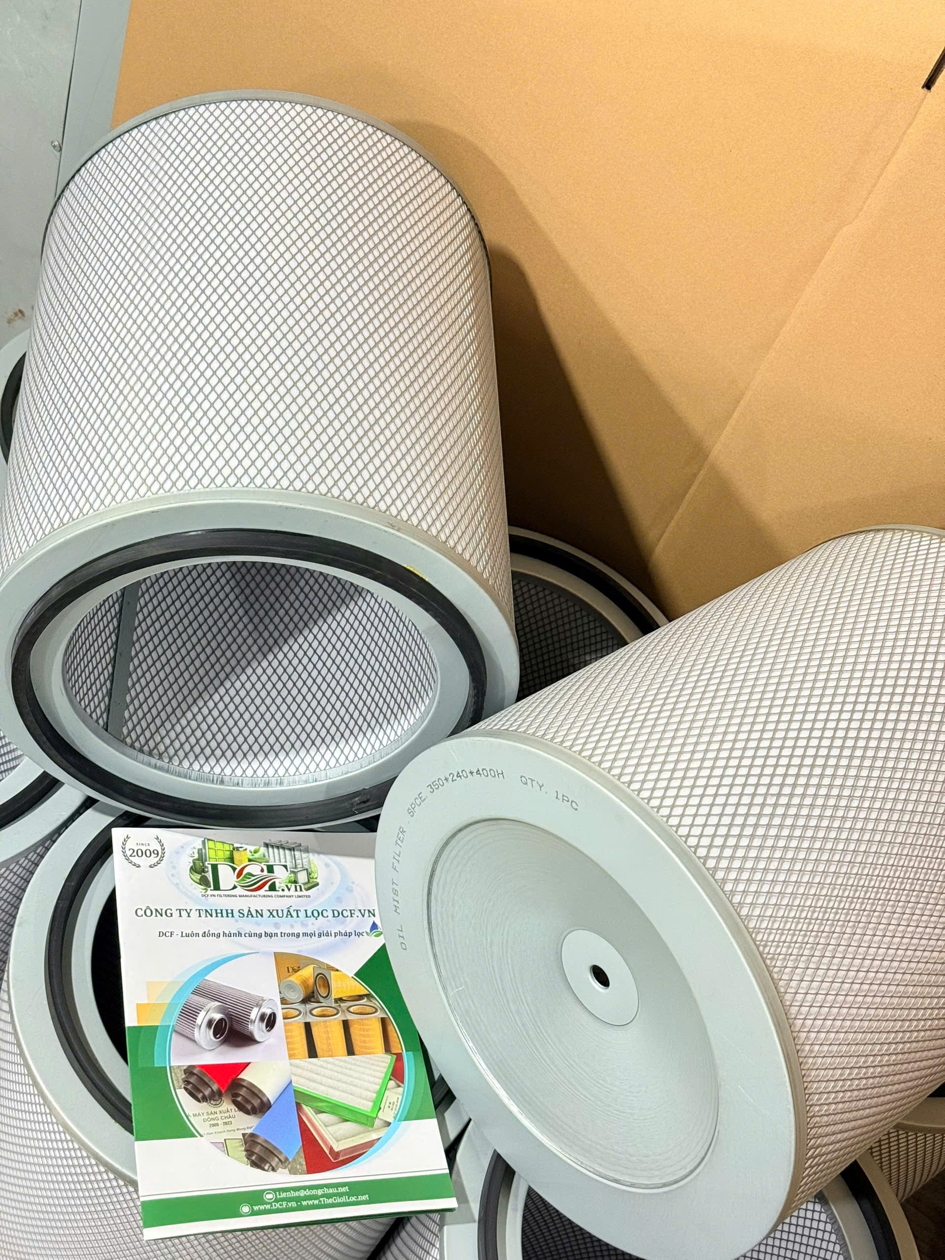 Lõi lọc hút sương dầu ceramic hai mặt lưới | DCF.vn
