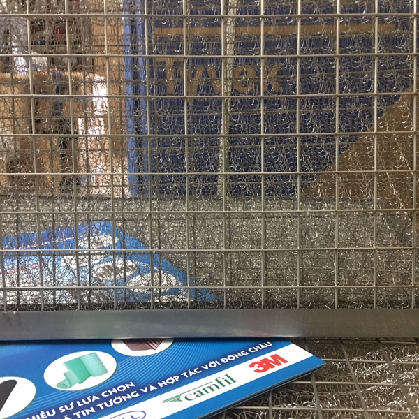 Khung Bùi Nhùi Metal Mesh Lọc Khí Nóng