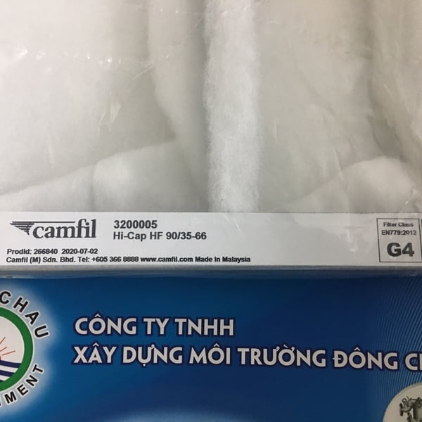 Khung lọc khí camfil G4 dạng túi lọc thô