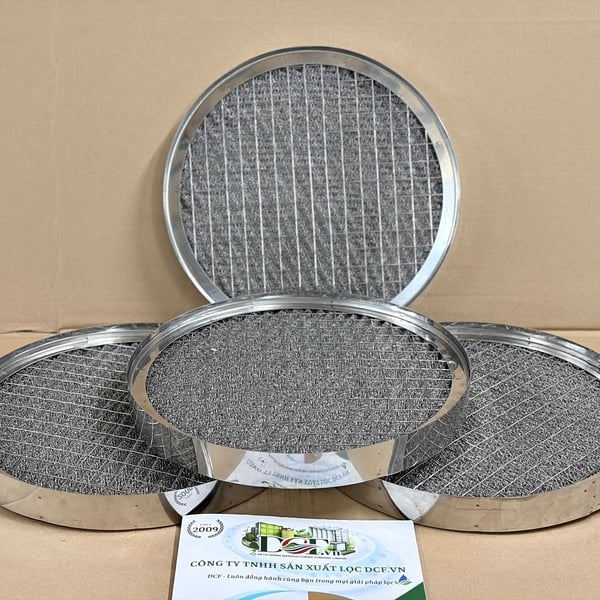 Khung lọc bùi nhùi inox hình tròn giá gốc | DCF.vn