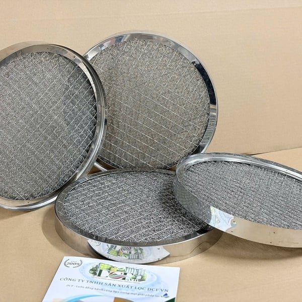 Khung lọc bùi nhùi inox hình tròn giá gốc | DCF.vn