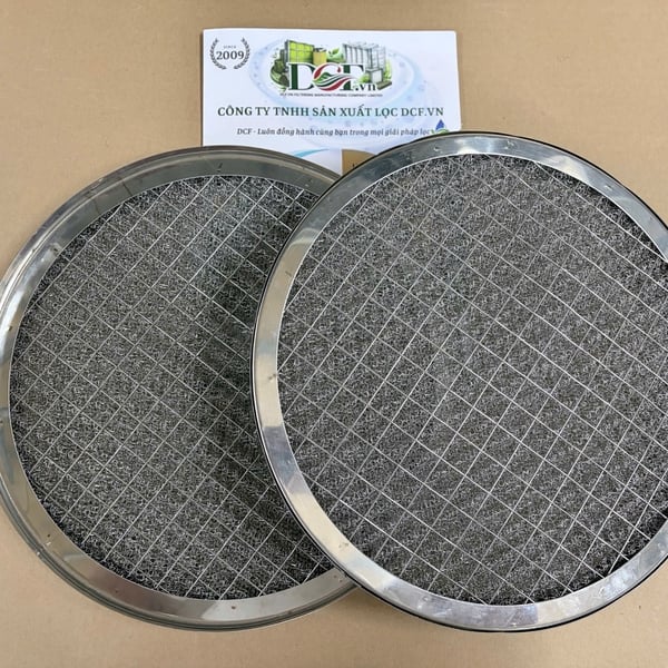 Khung lọc bùi nhùi inox hình tròn giá gốc | DCF.vn