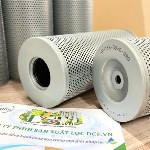 Lõi lọc dầu thủy lực DCF.vn Sản xuất theo yêu cầu