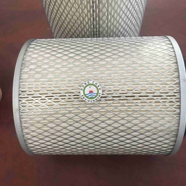 Lõi lọc bụi 1 đầu hở và một đầu kín có đục lỗ