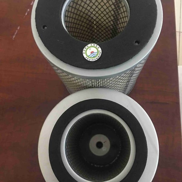 Lõi lọc bụi 1 đầu hở và một đầu kín có đục lỗ