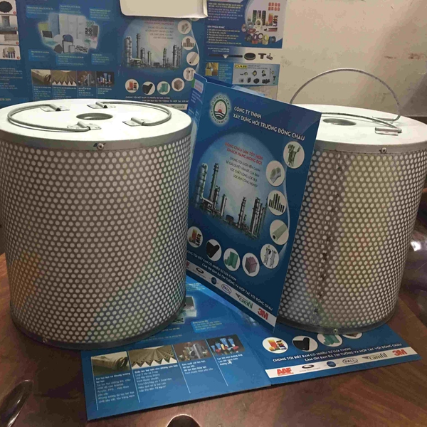 Phin lõi lọc bụi khí thải sạch