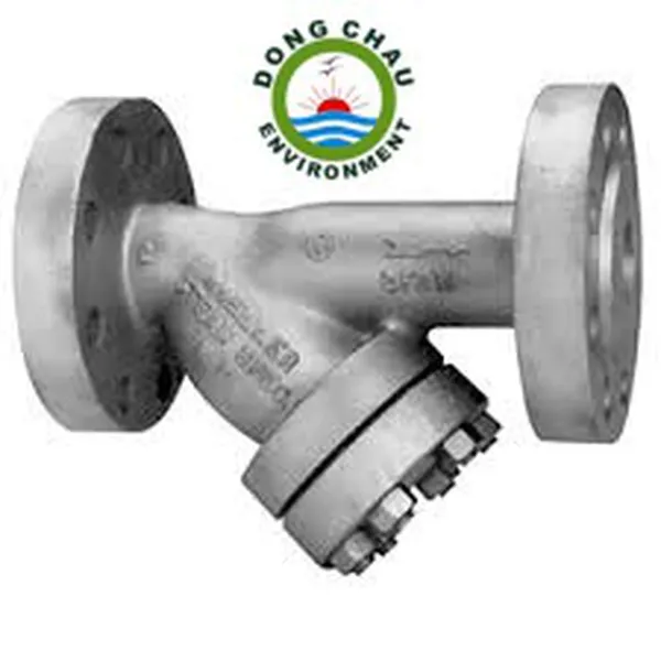 Lọc chữ Y mặt bích inox