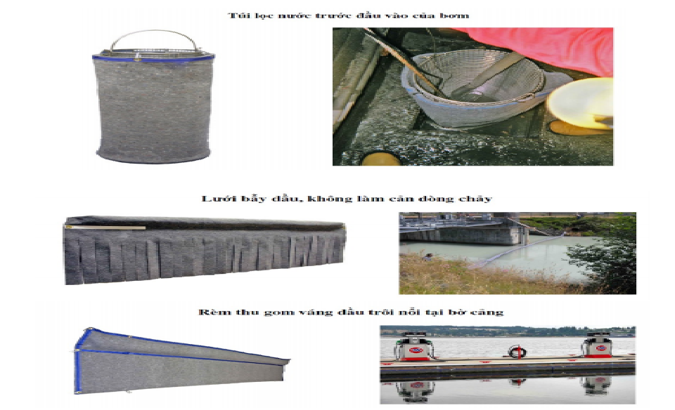 Ứng dụng của vải hấp thụ dầu trong nước thải