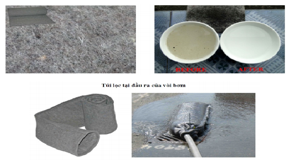 Cách sử dụng vải hấp thụ dầu